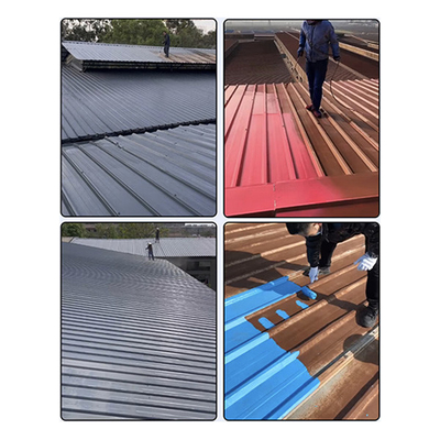 Piastrelle di colore acciaio Vernice idraulica rinnovata OEM Piastrelle di rivestimento protettivo metallico Vernice anti ruggine rinnovata per metallo